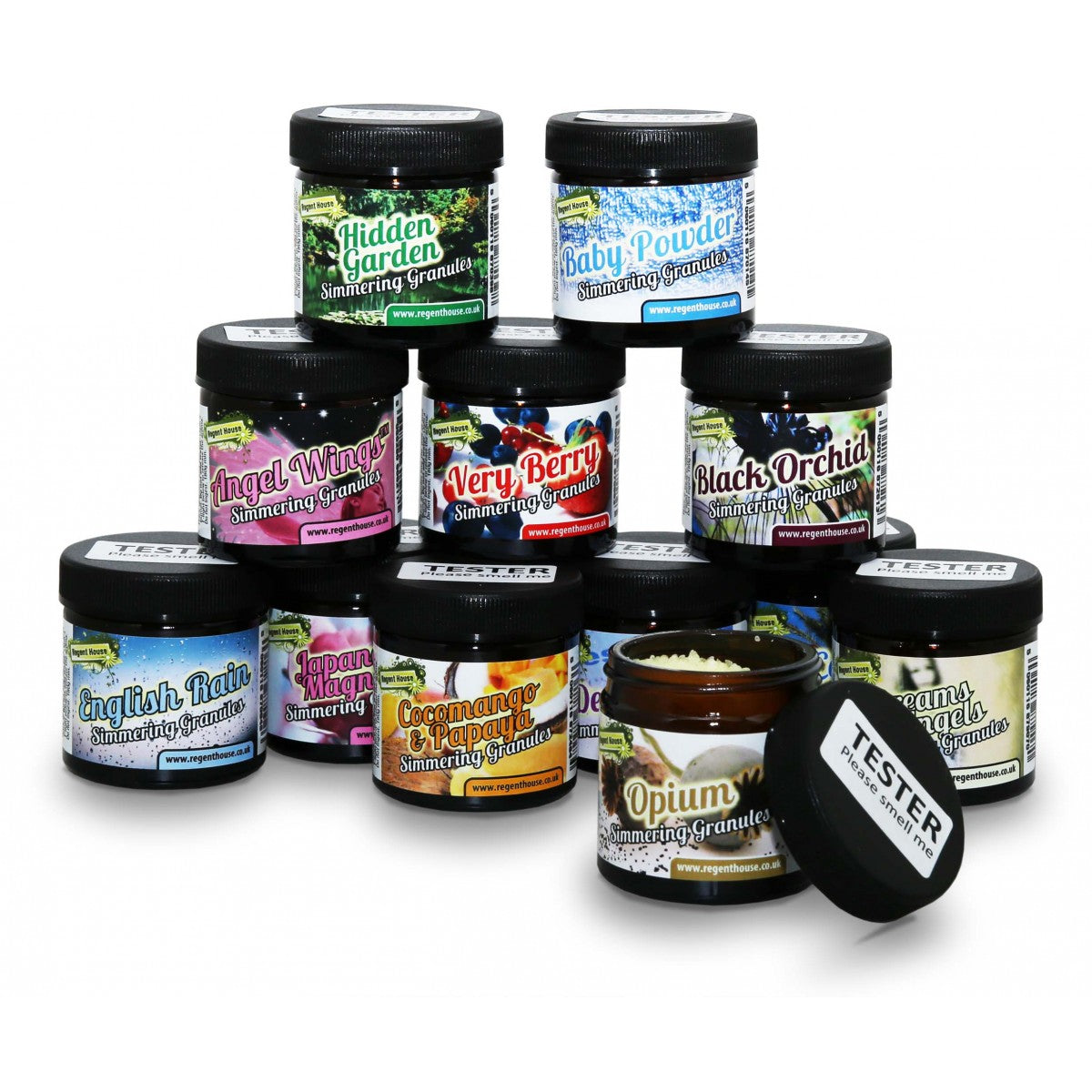 Simmering Granules Testers