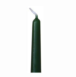 Forest Green Taper Candles
