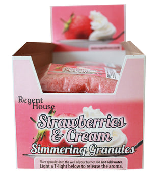 Strawberries & Cream Simmering Granules