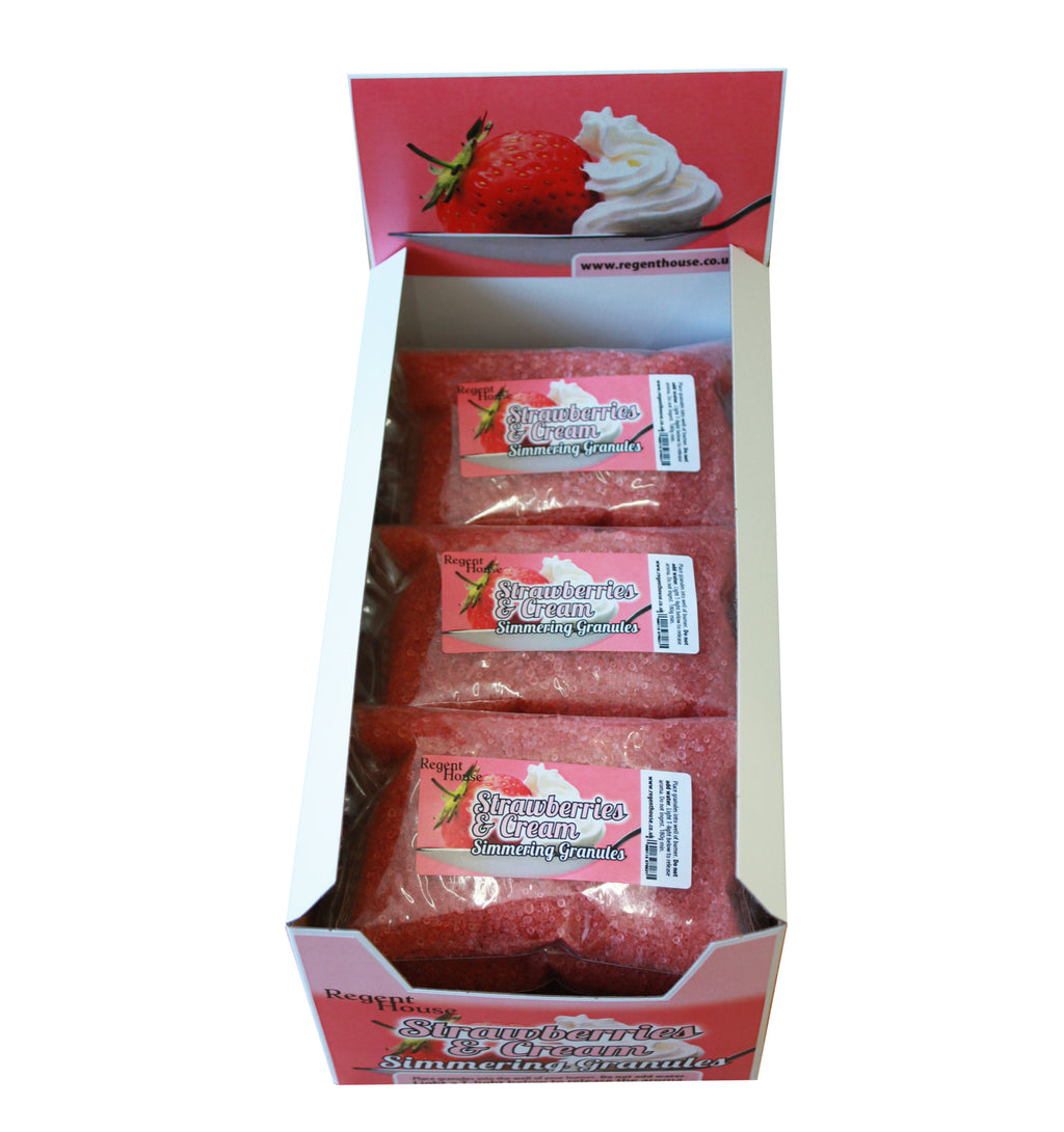 Strawberries & Cream Simmering Granules
