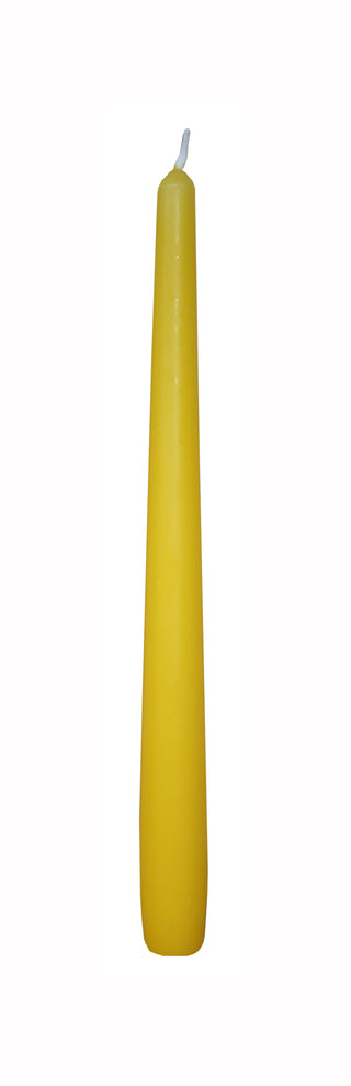 Canary Yellow Taper Candles