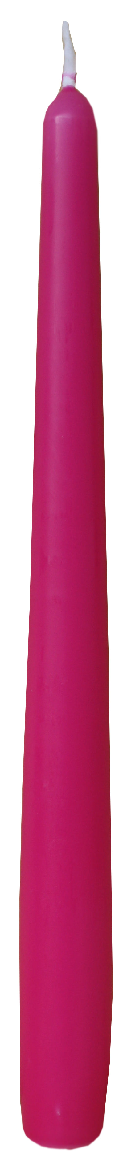 Hot Pink Taper Candles