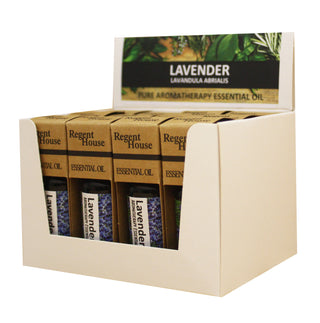 Lavender Essential Oil Display Box